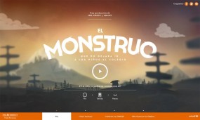 El Monstruo-很好玩的一个动画创意