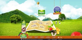 清爽的饮料HTML5网站-Fruiss - Idées goûters