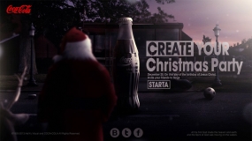 Coca-Cola圣诞派对,分享你的分享!