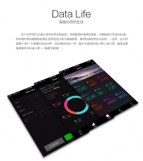 Data Life 记账+数据展示APP