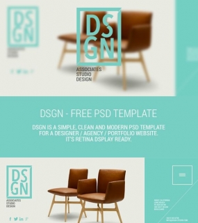 DSGN - Free .PSD Template by michele cialone