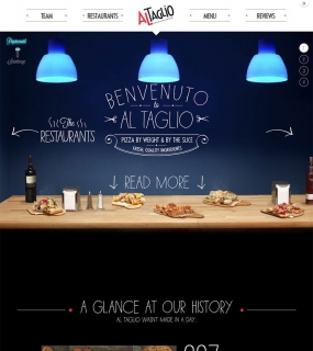 Al Taglio. A glance at the history of Italian pizza.