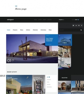 Archdaily - Redesign Study