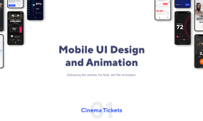 Mobile UI UX and Animation Design