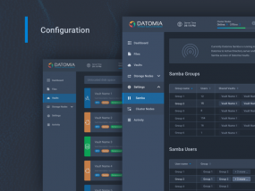 Datomia Storage Configuration