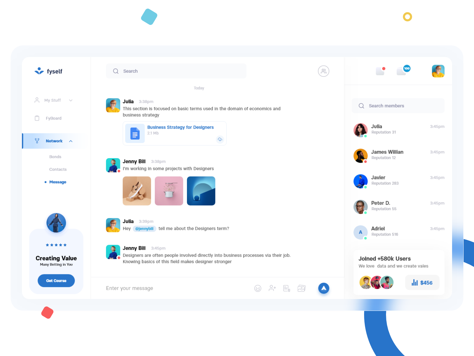 Social Network Project Redesign