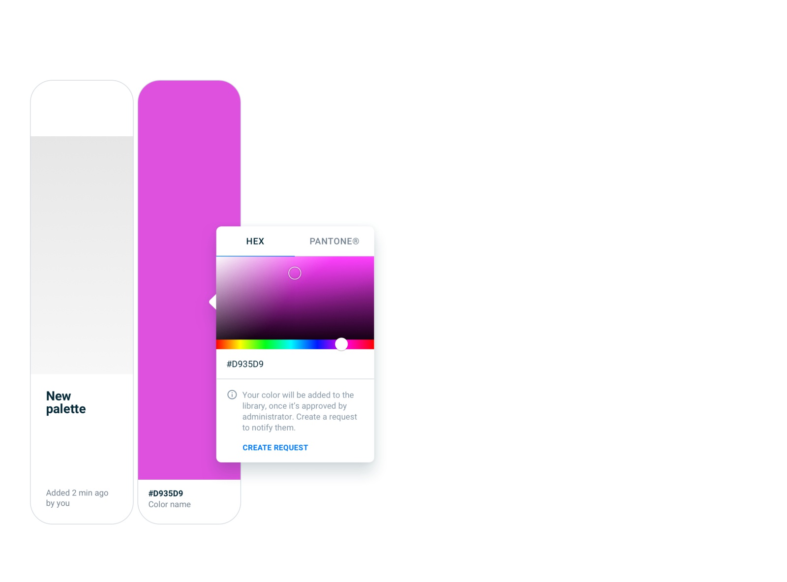 Color library (SaaS web app)