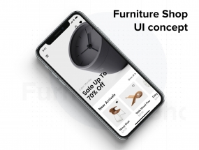 Furniture mobile UI concept