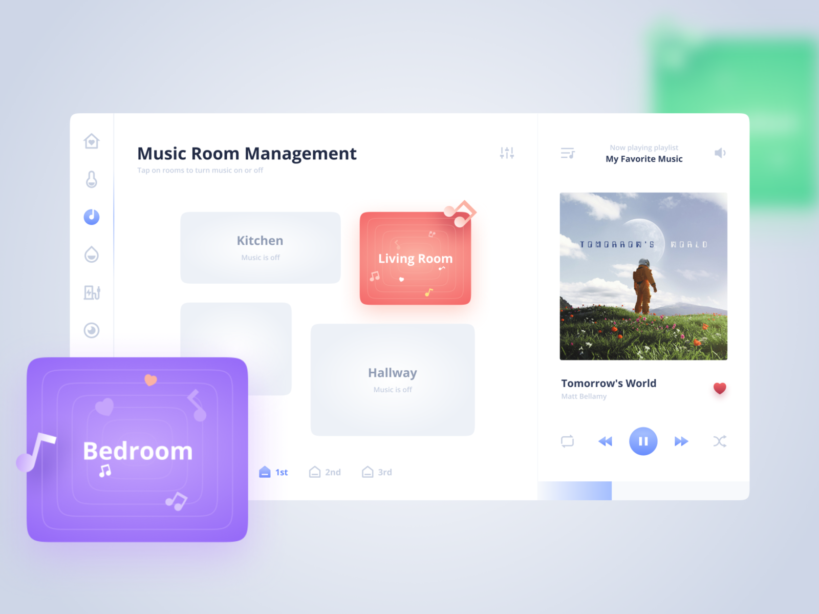 Music Room Management Dashboard