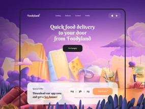 Food Delivery - App Design