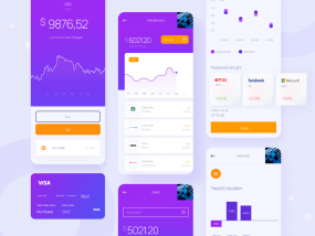 Bank / Finance App design
