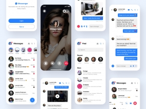 Messenger App Design | Chat App Design
