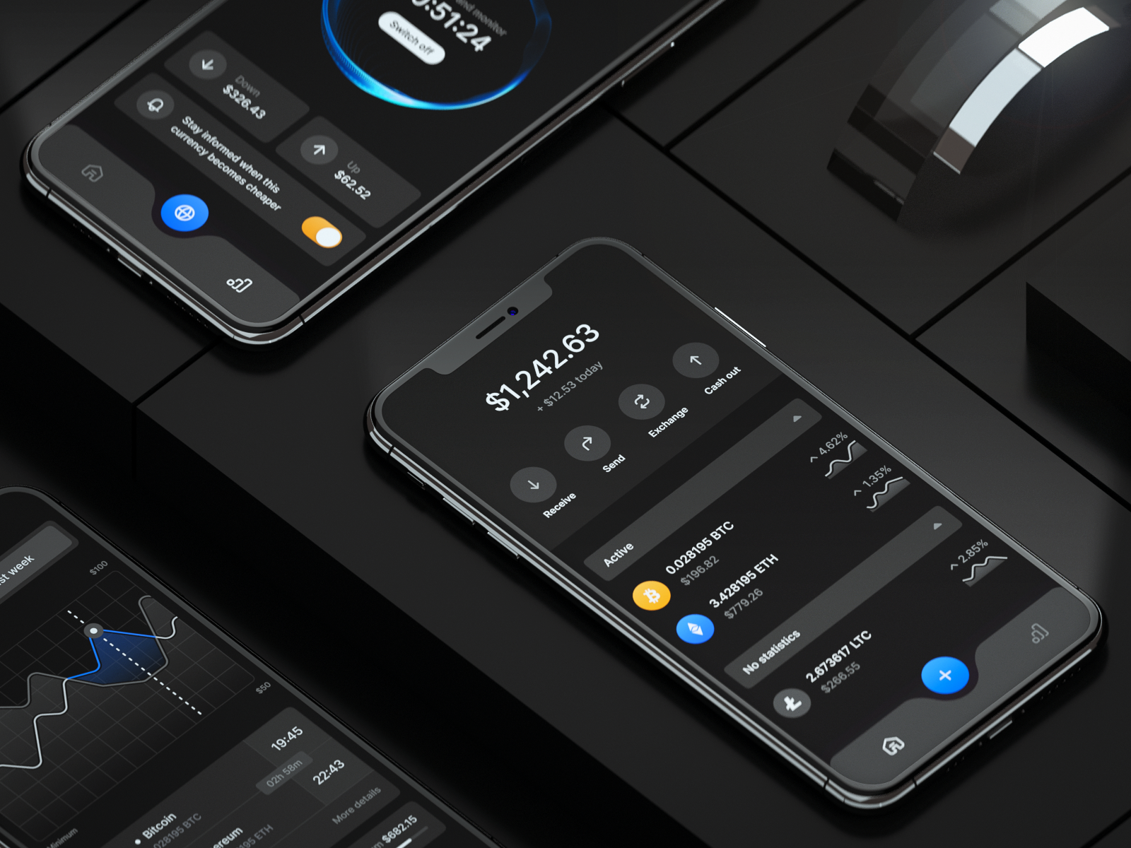 Coin Wallet — Night Theme