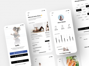 Health and Fitness App Design