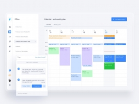 📅 Calendar and weekly Plan