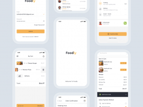 Foodly food delivery app
