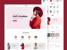 Fashion E commerce Landing Page