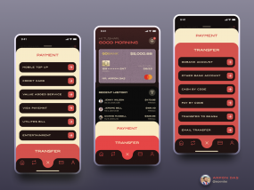 Go Bank - Conceptual Mobile Banking App