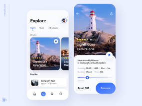 Travel App Design Concept