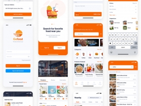 GonEats - Food Delivery UI Kit