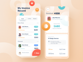 Mobile app - Invoice Payment Services