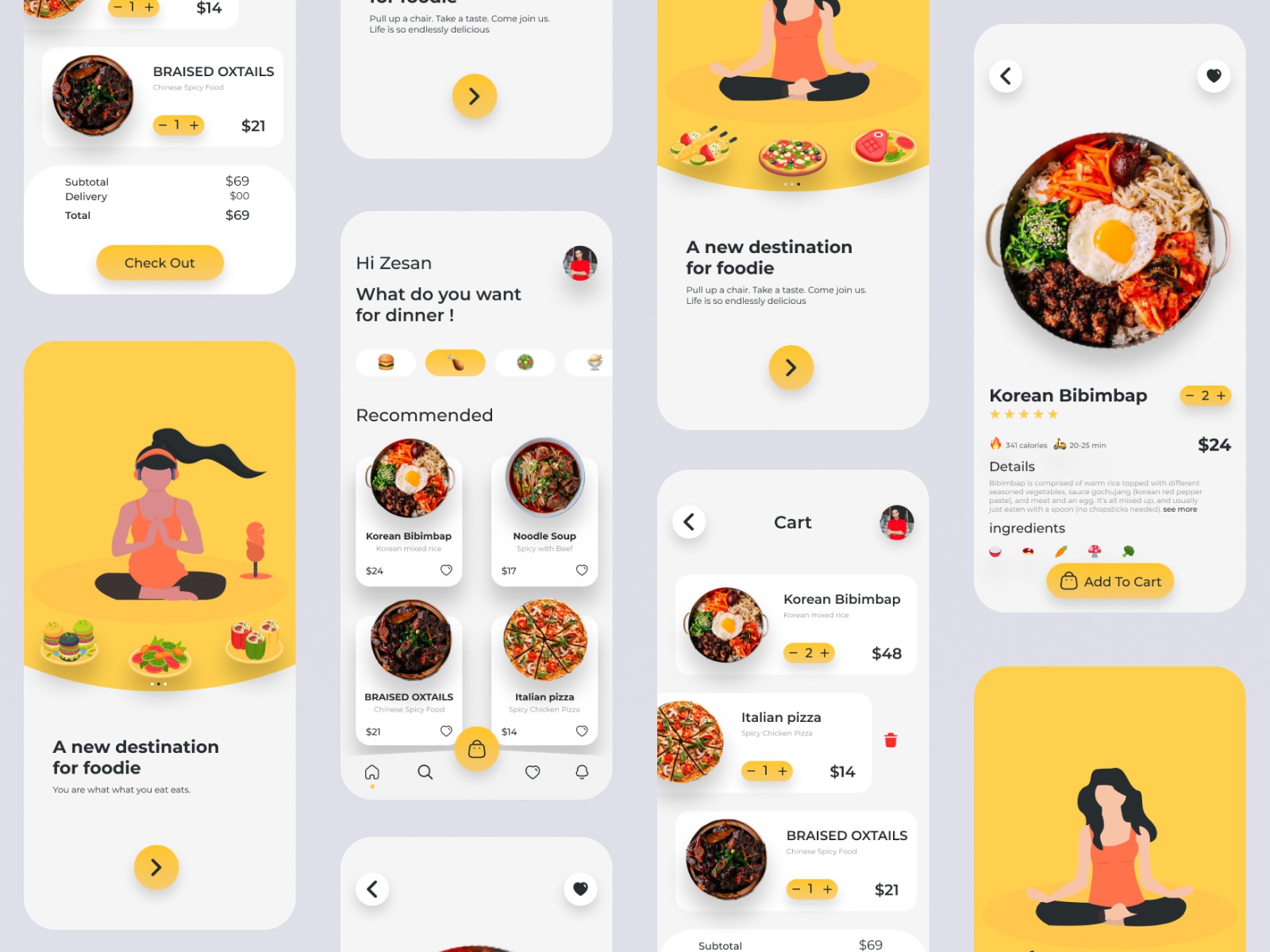 Food Delivery App Design Concept