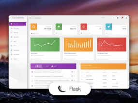 Material Dashboard Flask
