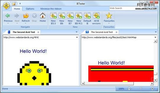 老版本的Internet Explorer验证工具-ieTest