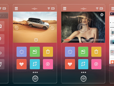 PSD Mobile Screen Concept Large by Rubayath in 27 Fresh UI Kits for October 2013
