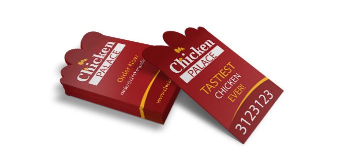 Chicken Palace Business Card