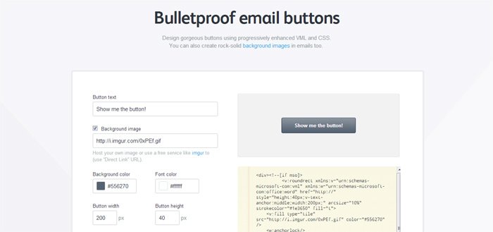 Bulletproof Email Buttons