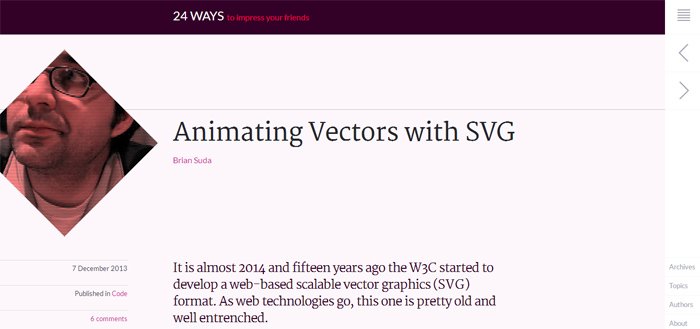 Animating Vectors with SVG