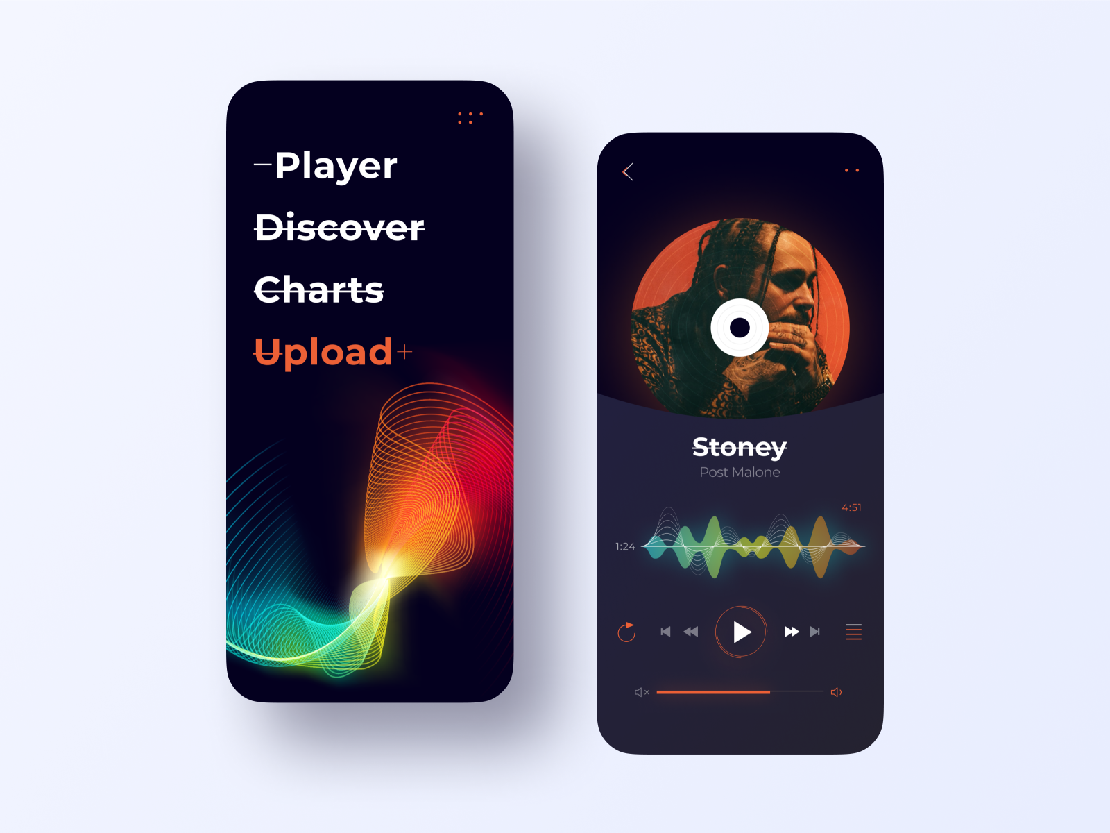 Music Platform. Mobile 2