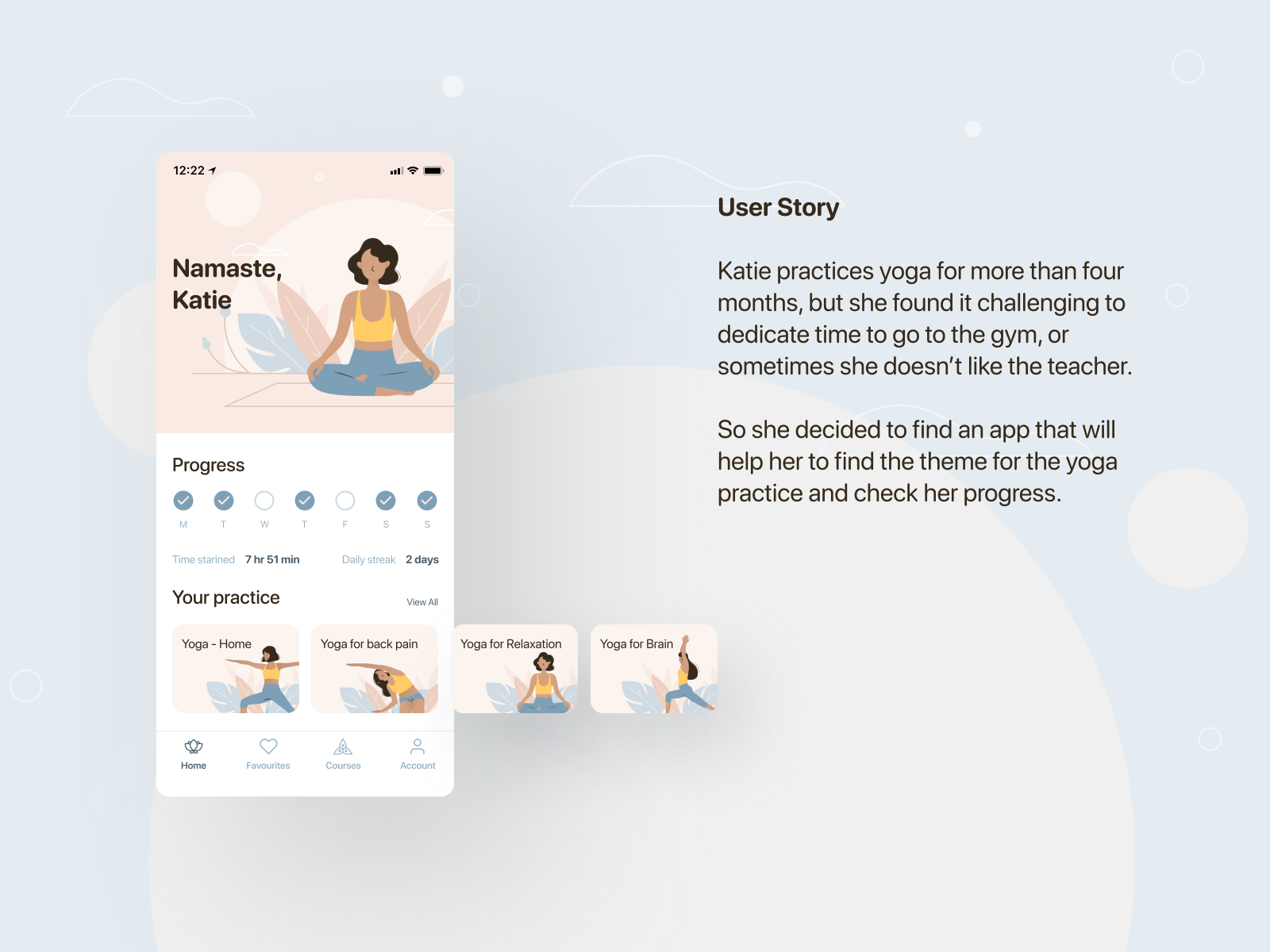 YOGI  - your daily practice | Mobile App