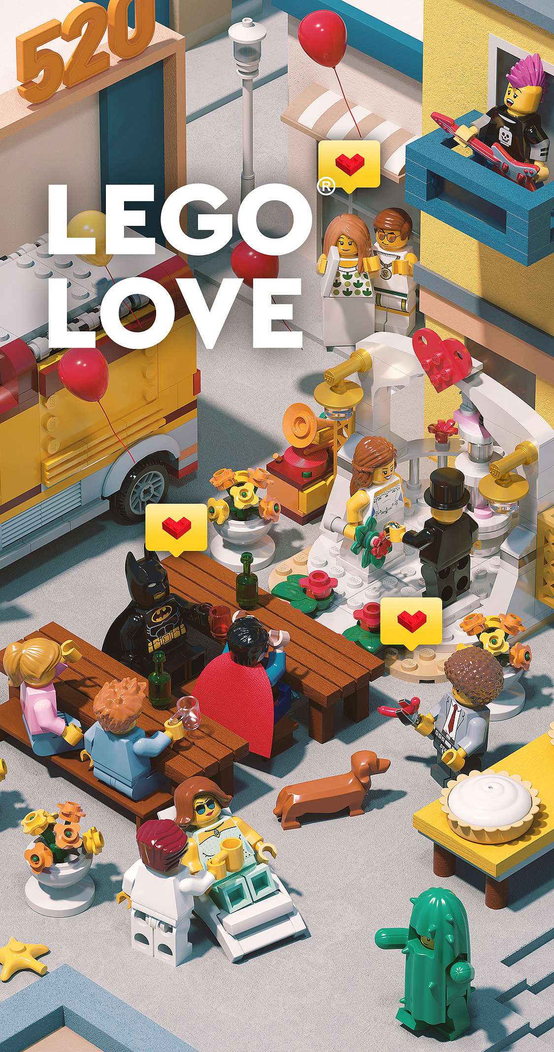 乐高交互H5 | LEGO LOVE