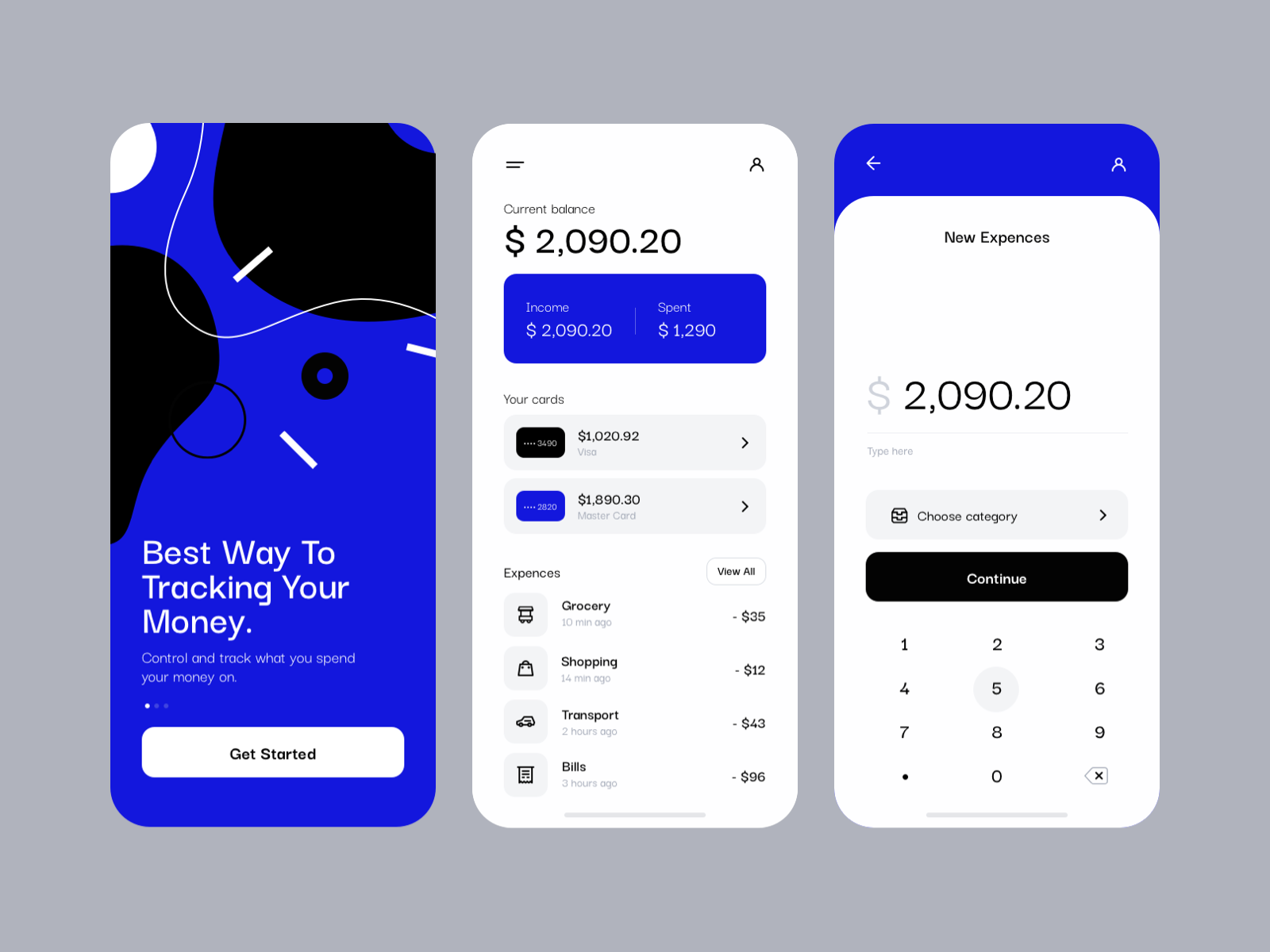 Money Tracking App