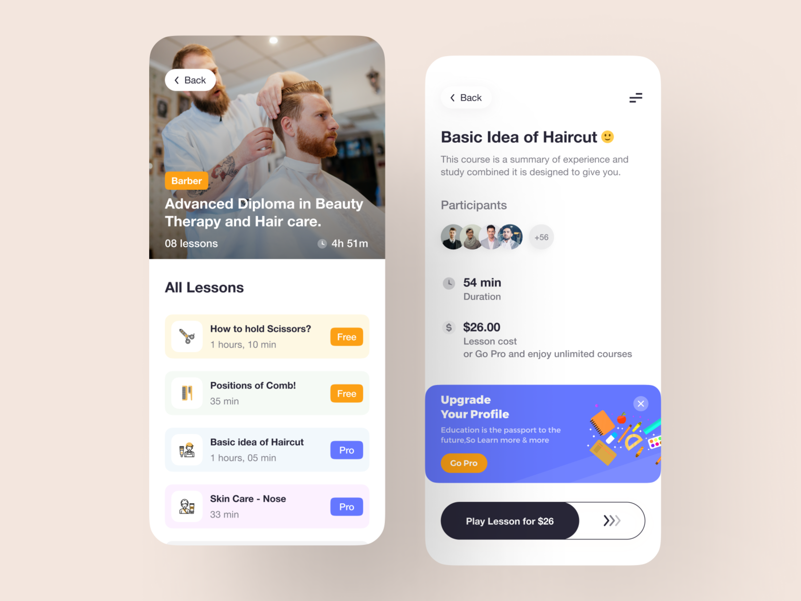 Learning Platform Mobile App
