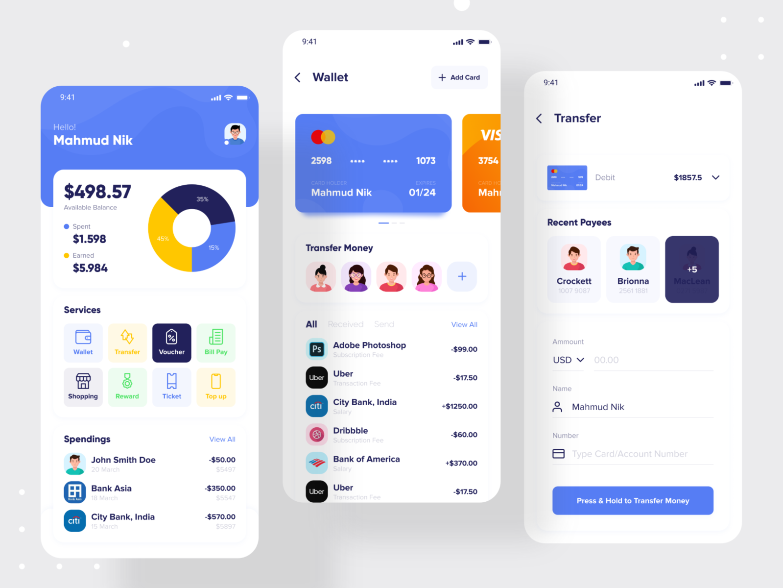 Wallnik - Digital Wallet App