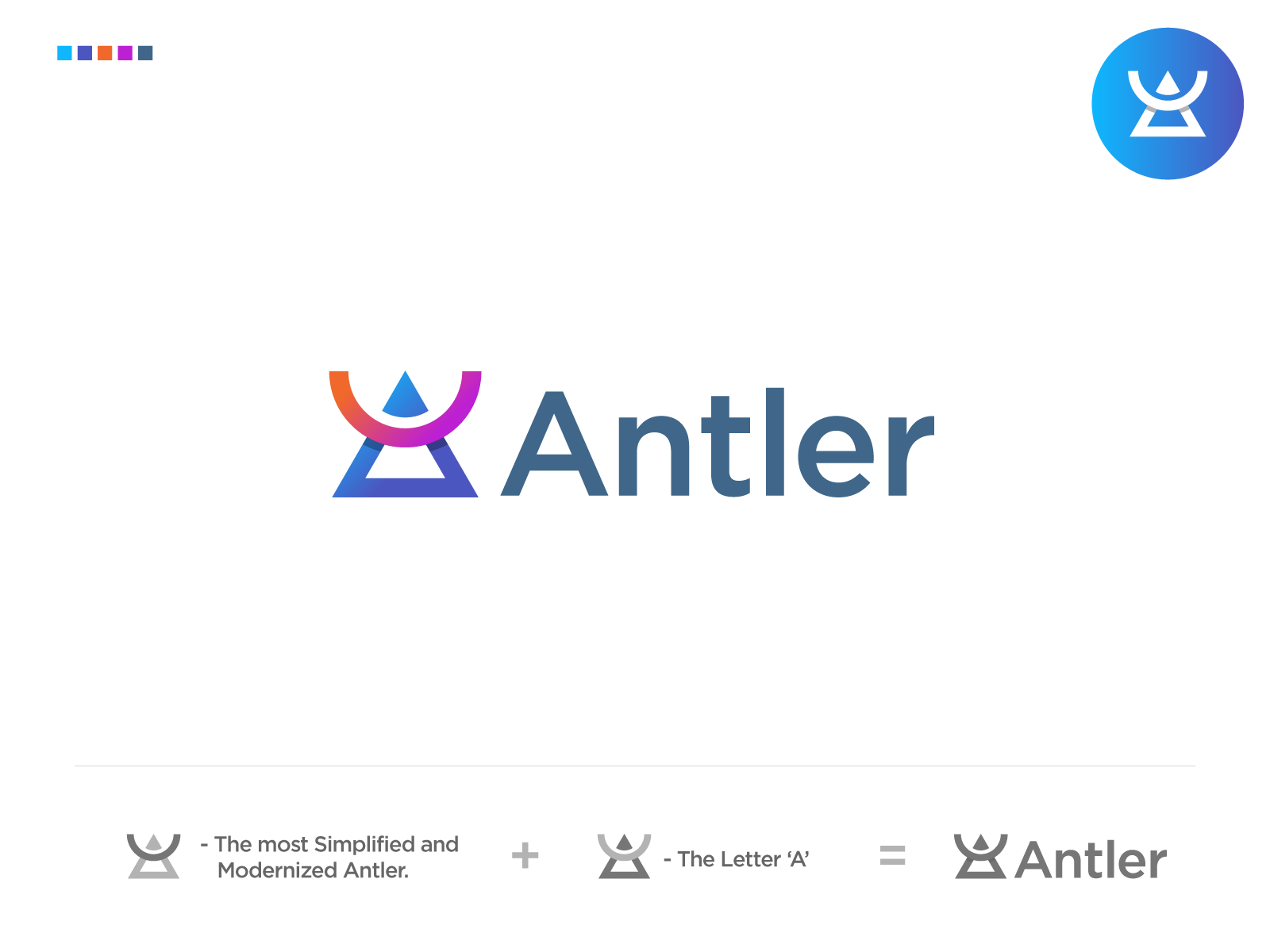 Antler Logo Design | Global Payroll Solution