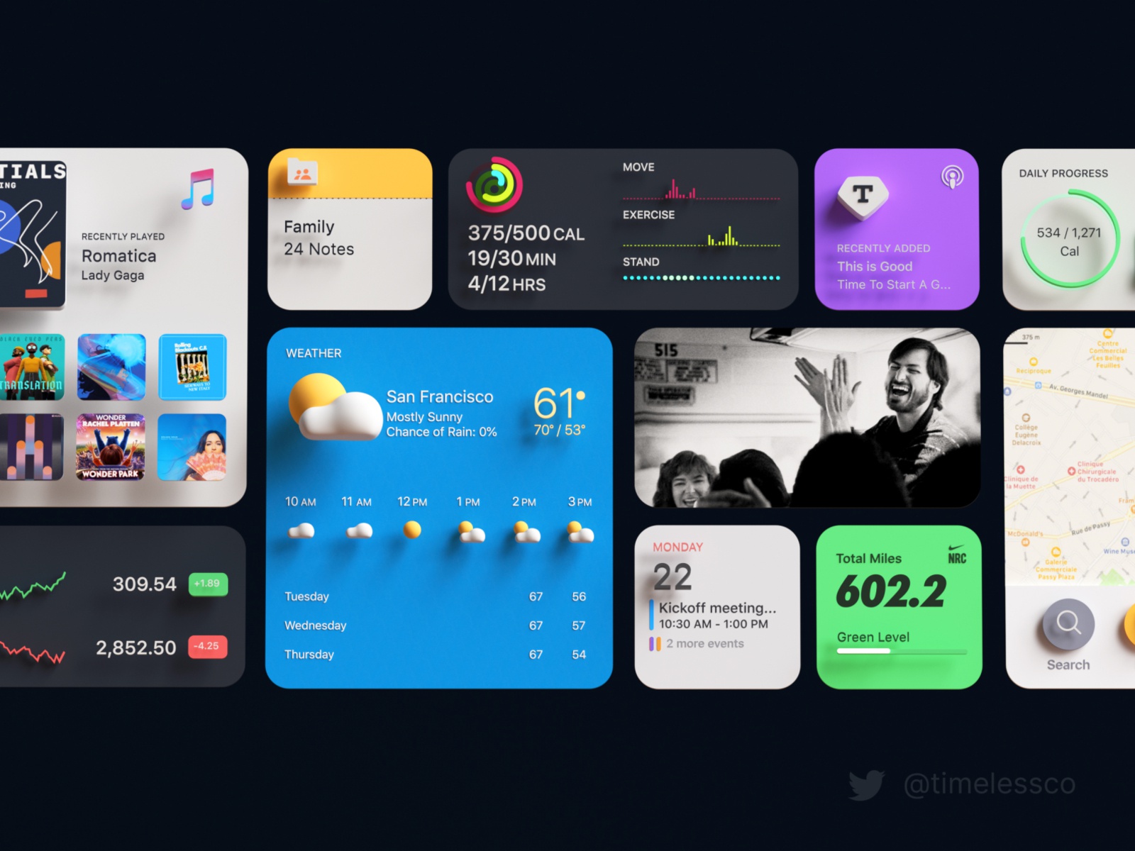 iOS 14 widgets