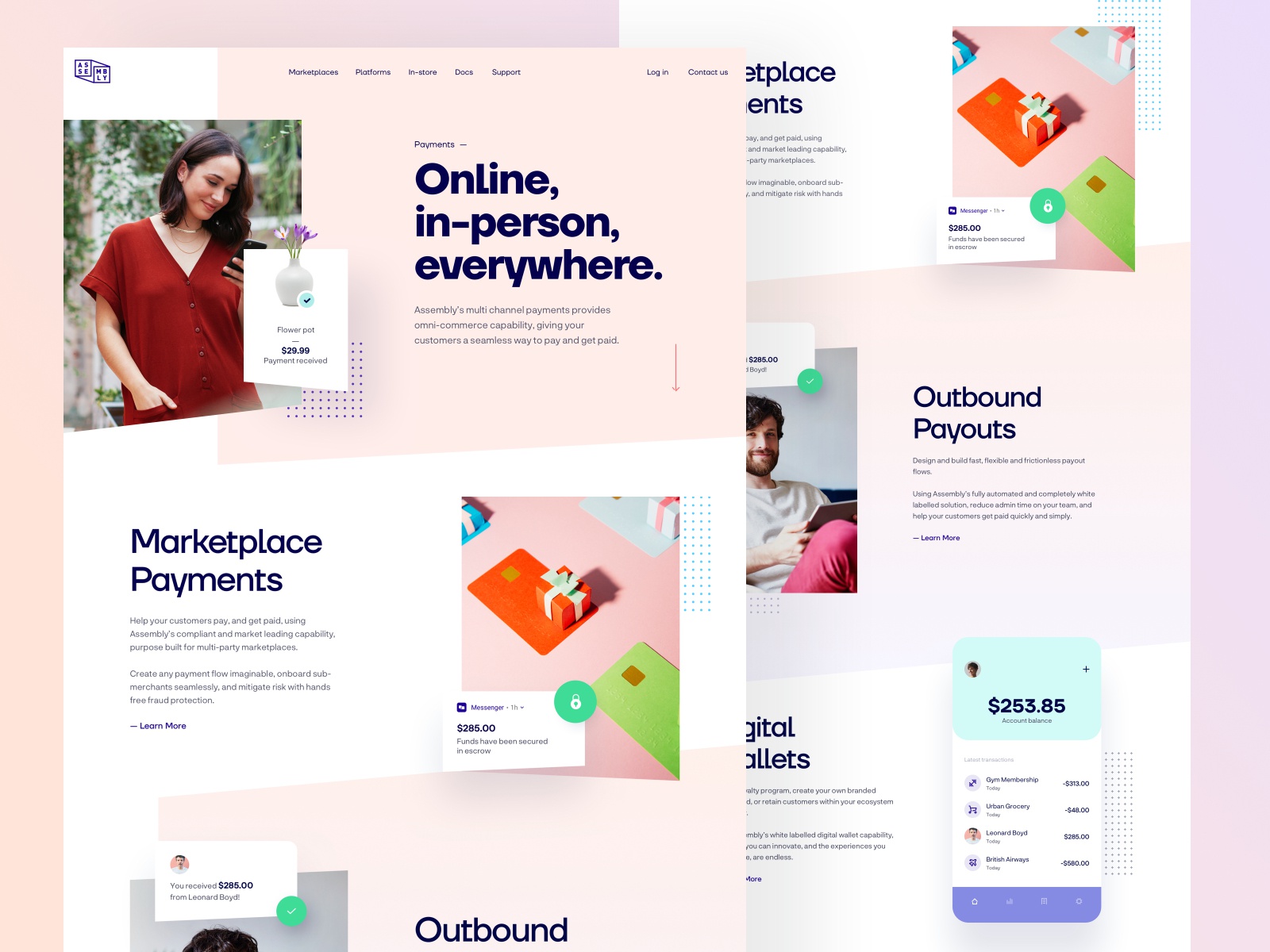 Assembly Payments - Behance Case Study