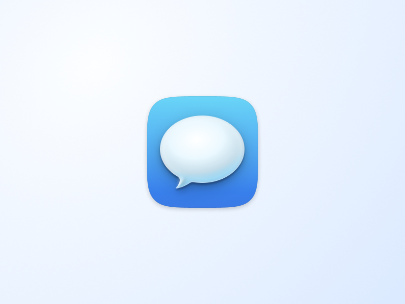 MacOS Messages icon