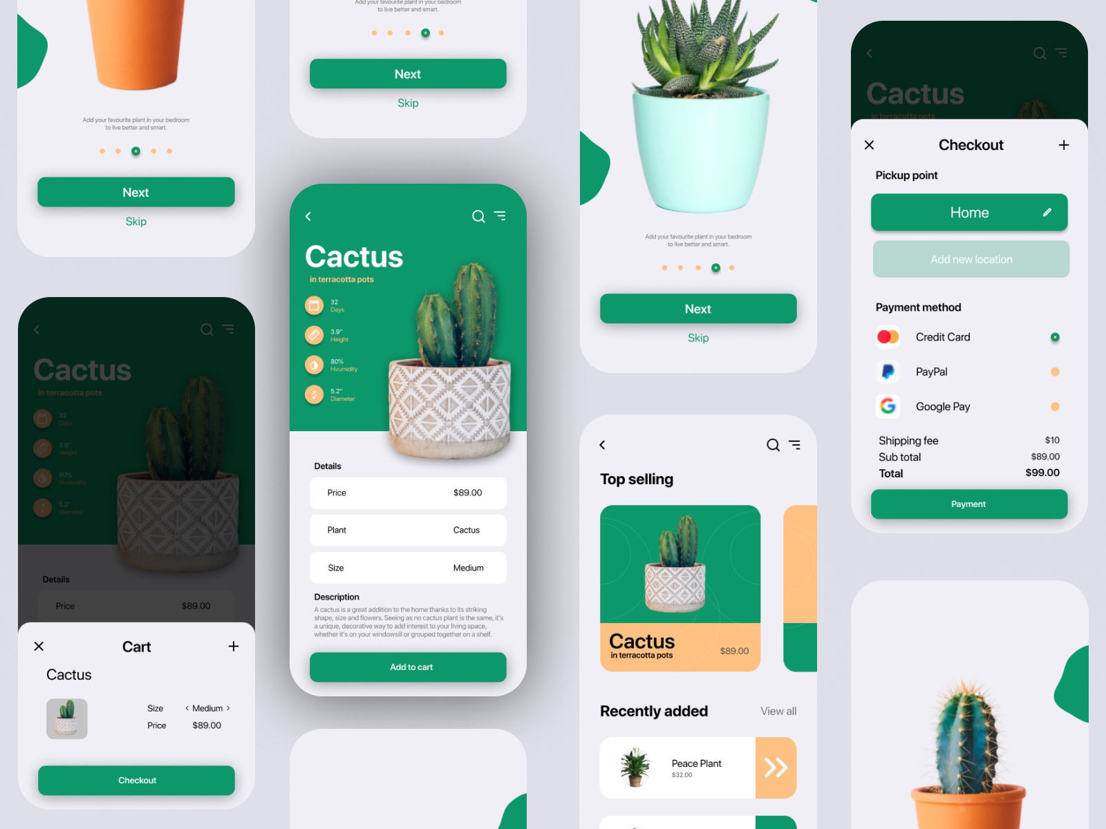 Plant store - Mobile App