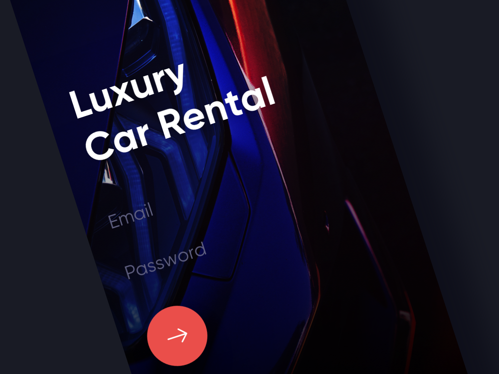 Luxury - Car Rental App