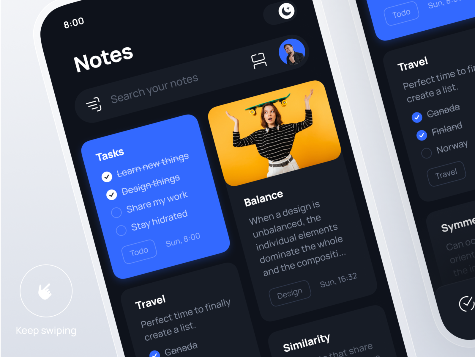 Mobile Notes App