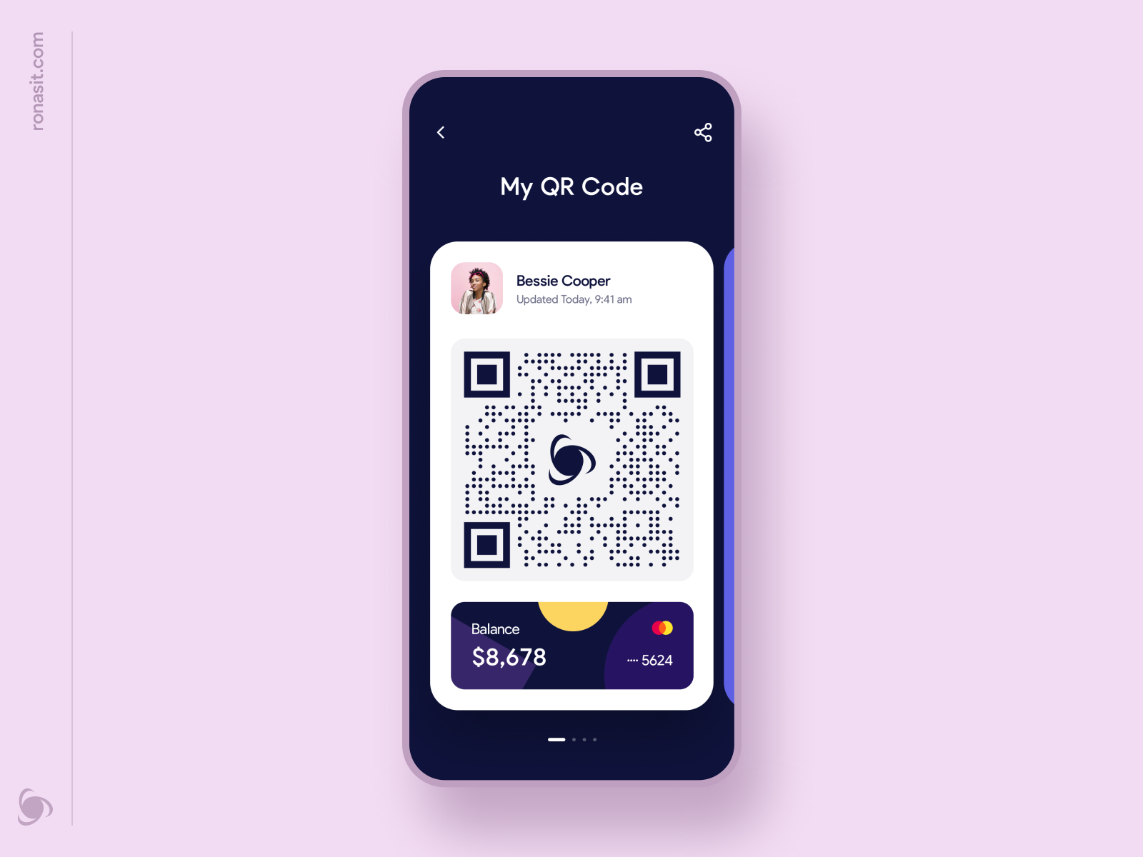 Digital Wallet App Design Concept