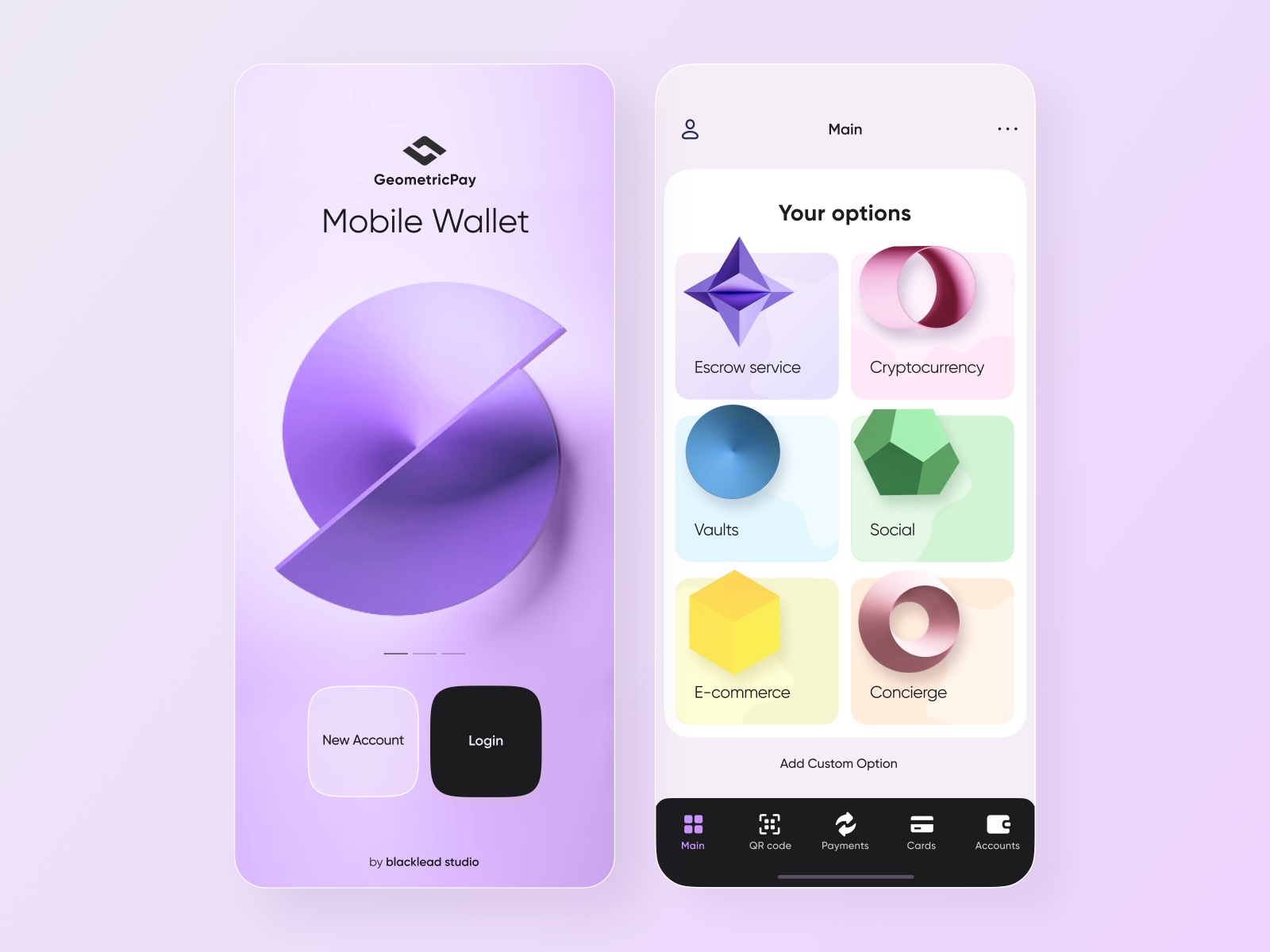 Geometric Pay // Mobile App