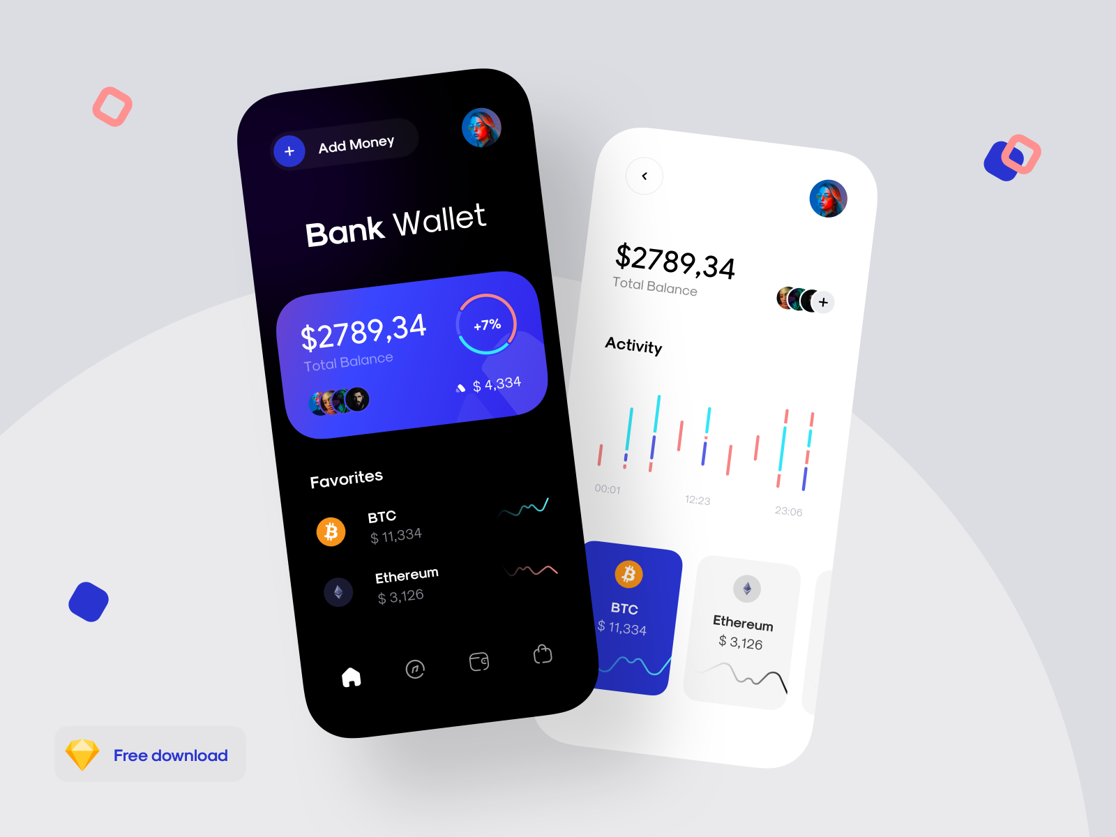 Crypto concept app