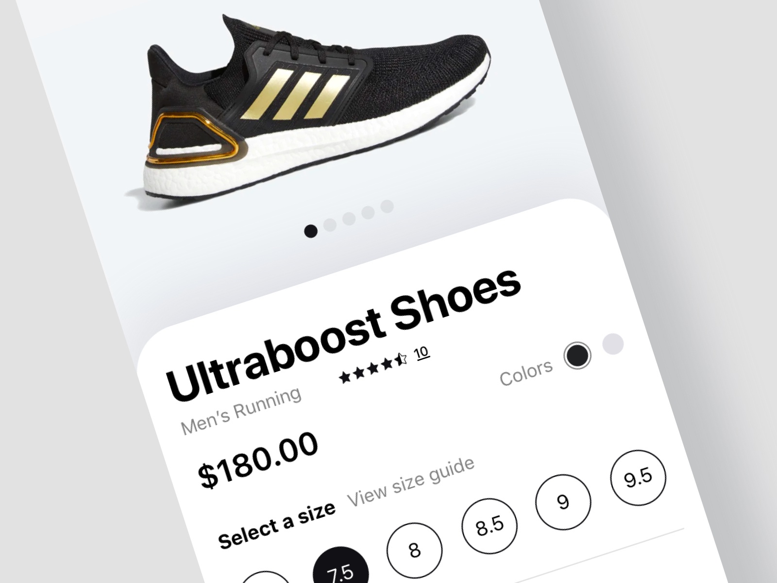 Online Shoes Store - eCommerce UX &amp; UI Design