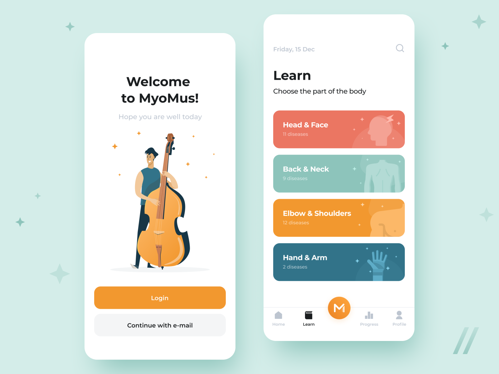 App for Musicians Design